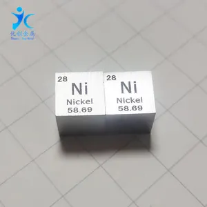 ขายร้อน 38.1 x 38.1 x 38.1 มม. นิกเกิล Cube Ni Cube ในสต็อก