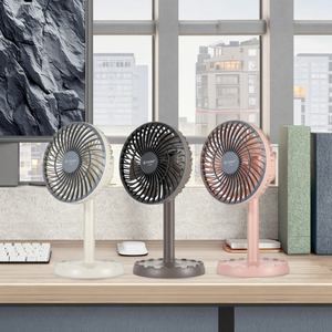 2025 Jy Siêu Mới Nóng Bán Có Thể Sạc Lại Mini Xách Tay <span class=keywords><strong>Fan</strong></span> Với LED Ánh Sáng Bàn <span class=keywords><strong>Fan</strong></span> Hâm Mộ - Product Image 4