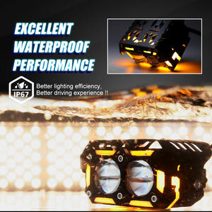 MOTOLED <span class=keywords><strong>Mini</strong></span> feux auxiliaires de conduite pour <span class=keywords><strong>moto</strong></span> AC DC 60w 70w 80w 100w 200w pour <span class=keywords><strong>Yamaha</strong></span> aerox 155 led pièces accessoires - Product Image 5