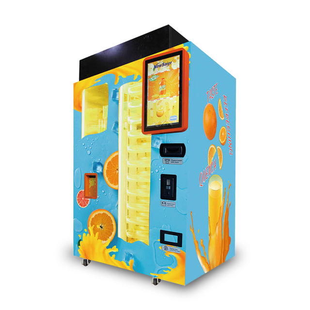 Freshly Squeezed Automatic Fresh Fruit Orange Juice Vending Machine Price,orange Juicer Vending Machine Automatic