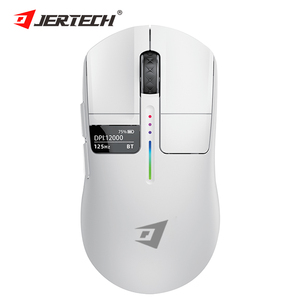 <span class=keywords><strong>Mouse</strong></span> da <span class=keywords><strong>Gaming</strong></span> Ricaricabile JERTECH JWMC1 Programmabile con Display, Tre Modalità 7D, Cablato, 2.4G, <span class=keywords><strong>Bluetooth</strong></span>, 12000 DPI Wireless - Product Image 2