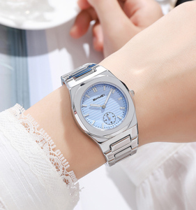 Trendy fresh ladies watch with multiple colors pastel pink blue and gold elegant finishes Professional OEM ODM with fast pack - Product Image 2