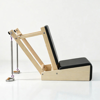 Chaise de Pilates en bois avec résistance à ressort stable, chaise bébé, équipement de gym pour l'entraînement en studio