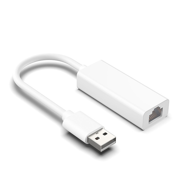 USB to RJ45 Ethernet Adapter 10/100Mbps External Stock for Desktop Notebooks