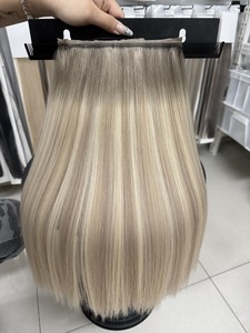Ekstensi Rambut Luxsea <span class=keywords><strong>Hair</strong></span>, Rambut Asli Kualitas Mewah, Kualitas Salon Kecantikan, Double Drawn - Product Image 4