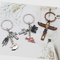 Personnalisation gratuite en usine Design à la mode Personnalité Porte-clés Série Mignon Saint Valentin Accessoire Cadeaux Porte-clés