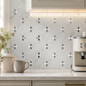 Adhesivo de Mosaico de Aluminio Liso para Pared, Fácil de Pegar, para Baño, Cocina, Hotel, Decoración, Solución para Proyectos de Villas - Product Image 2