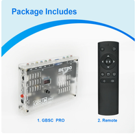 Convertidor de Video RetroScaler GBSC Pro SCART RGBS YPbPr VGA a HD para Consolas de Videojuegos Retro