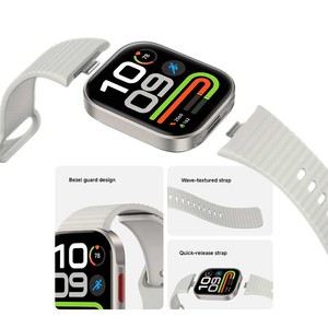 Reloj REDMI 6 Lite 41-43mm con Pantalla Táctil AMOLED, GPS, Monitor de Actividad Física, Correa de Silicona Unisex, Resistente al Agua IPX8 - Product Image 3