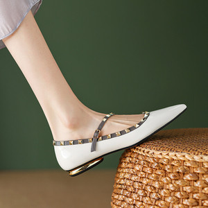 Cialisa 2023 nuovi stili soletta morbida moda <span class=keywords><strong>borchie</strong></span> belle signore vestito pompe <span class=keywords><strong>scarpe</strong></span> <span class=keywords><strong>donna</strong></span> appartamenti <span class=keywords><strong>scarpe</strong></span> per la sposa da sposa - Product Image 5