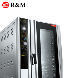 Lò nướng đối lưu điện R&M có chức năng hấp, dùng cho tiệm bánh, lò nướng bánh mì công nghiệp, lò nướng đối lưu điện thương mại kỹ thuật số - Product Image 4