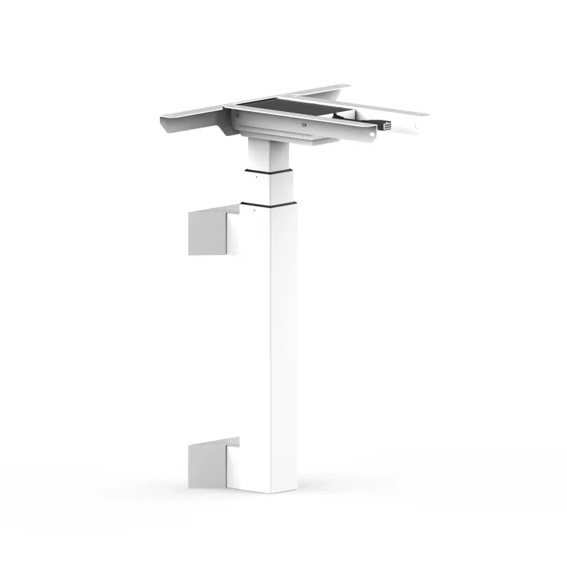 ZGOワンレッグ電子小型スタンディングデスクリフトキット高さ調節可能なスタンドアップデスク調節可能な高さテーブル