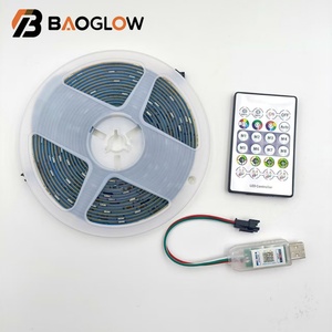 ไฟแถบ COB อัจฉริยะ IP67 5V 18LED 10 มม. PCB ควบคุมสีได้ด้วยรีโมท สำหรับตกแต่งคริสต์มาส ปีใหม่ บ้าน สวน - Product Image 6