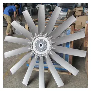 Explosions geschützte Hoch temperatur beständige Serie CE Axial Flow Duct Fan Flügel aus Aluminium legierung