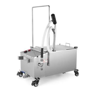 Vevor China Sihao, Últimos Productos, Sistema de Filtración de Aceite de 40L 80LBS, Filtro para Freidora con Tapa de Acero Inoxidable, 110V - Product Image 2
