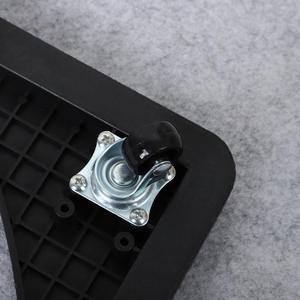 <span class=keywords><strong>Support</strong></span> de roulement télescopique en plastique <span class=keywords><strong>pour</strong></span> appareils électroménagers, chariot mobile, étagère de rangement de cuisine, base surélevée - Product Image 2