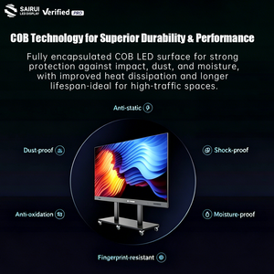 Écran vidéo <span class=keywords><strong>LED</strong></span> ultra-large pour réunions et éducation, P1.56 P0.78, adoptant la <span class=keywords><strong>technologie</strong></span> COB avancée - Product Image 4