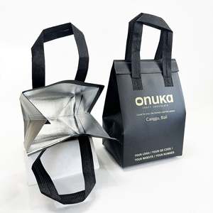 Low MOQ Thermal <b>Insulated</b> Chocolate <b>Cooler</b> Lunch <b>Bag</b> Eco-Friendly Cartoon Pattern for Food Drinks Delivery Reusable Carry <b>Bag</b> - Product Image 4