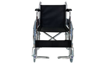 Kursi roda Manual lipat ringan murah baja terbaik - Product Image 3