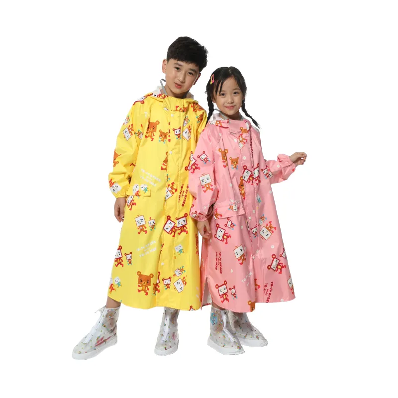 الطفل الأزياء تنفس للماء معطف واقي من المطر للأطفال المطر والعتاد