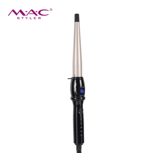 <span class=keywords><strong>Fer</strong></span> à boucler professionnel en céramique <span class=keywords><strong>conique</strong></span> MAC, température réglable 450°F, écran LCD, chauffe rapide, <span class=keywords><strong>fer</strong></span> à coiffer pour salon - Product Image 3