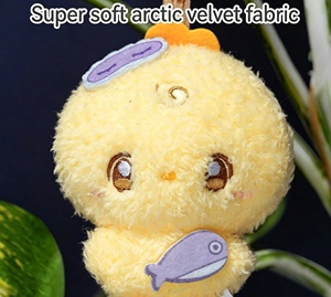 Ensemble de porte-clés en peluche animaux de dessin animé mignons, breloques de sac moelleuses Kawaii, pendentifs en peluche pour filles, enfants, sacs <span class=keywords><strong>à</strong></span> dos et sacs <span class=keywords><strong>à</strong></span> main - Product Image 4