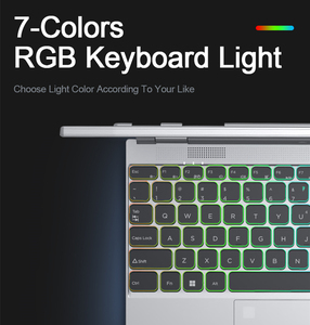 Crelander 14 inch <span class=keywords><strong>2</strong></span> trong 1 Tablet PC màn hình cảm ứng Intel Celeron n5105 DDR4 16GB 1TB SSD RGB Backlit Bàn phím <span class=keywords><strong>mini</strong></span> máy tính xách tay máy tính xách tay - Product Image 6