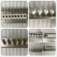 Machine à biscuits industrielle automatique bicolore en acier inoxydable Hasborg Quatromax haute productivité pour la fabrication de biscuits et de gâteaux à base de farine et de lait