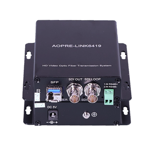 Extensor de Fibra Óptica Industrial 3G-SDI 1080P60Hz, Convertidor SDI sobre Fibra con Salida en Bucle SDI y Datos de Retorno RS485 para Transmisión - Product Image 1