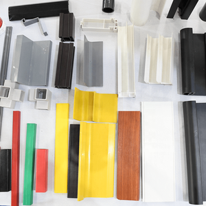 Profilé en PVC en forme de U sur mesure <span class=keywords><strong>pour</strong></span> les systèmes d'éclairage LED, gamme de tailles de 8 mm à 100 mm - Product Image 6