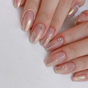 Palette de poudre pour ongles en chrome solide, or <span class=keywords><strong>rose</strong></span> argenté, <span class=keywords><strong>effet</strong></span> <span class=keywords><strong>miroir</strong></span> métallique, poudre chromée pour ongles - Product Image 4