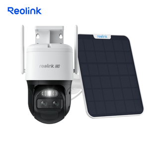Cámara de Seguridad 4G LTE de Doble Lente 4K con Zoom Híbrido 6X, Seguimiento, Audio Bidireccional, Visión Nocturna IP65, CMOS de 8MP, Gran Angular, Nube - Product Image 1