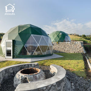 Luxus versenkbare 5m/6m/8m Aluminium Pole PVC Zelt Kuppel Haus mit Möbeln Modern Style Outdoor Camping Zelt für Hotel & Event - Product Image 6