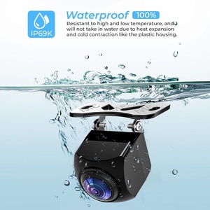 กล้องมองหลัง AHD 1080P สำหรับรถยนต์ มุมกว้าง 170 องศา กล้องติดป้ายทะเบียน มองเห็นชัดในเวลากลางคืน กล้องมองหลัง - Product Image 3