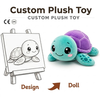 Jouets en peluche tortue personnalisés OEM ODM, poupée en peluche douce, cadeau marin mignon, faible MOQ, fabricant en gros, usine exportatrice, polyester