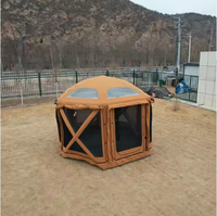 La plus nouvelle tente gonflable hexagonale de dôme d'air pour la vente extérieure de camping