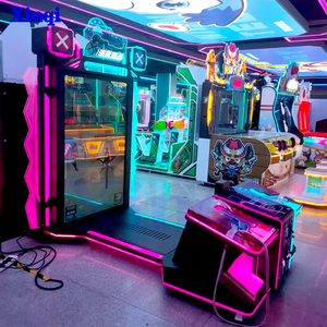 Vente directe usine : Machine <span class=keywords><strong>de</strong></span> <span class=keywords><strong>jeu</strong></span> vidéo commerciale <span class=keywords><strong>de</strong></span> grande envergure, simulateur <span class=keywords><strong>de</strong></span> tir multijoueur <span class=keywords><strong>2</strong></span> joueurs, à monnayeur, version anglaise - Product Image 6