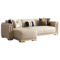 Ensemble de canapés d'angle haut de gamme au design chinois, mobilier combiné d'origine Fujian