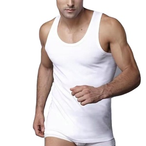 เสื้อกล้ามเต้านม <span class=keywords><strong>M</strong></span>-2XL ไล่ล่ากวาง ZLF010รุ่น1.38ดอลลาร์เสื้อกล้ามนักยิมนาสติกถักสีขาววิ่งสำหรับผู้ชาย - Product Image 1