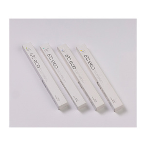 [KNK] Brosse à dents (KKP-R) Brosse à dents à prise confortable avec poignée ergonomique antidérapante pour une hygiène bucco-dentaire quotidienne - Product Image 1