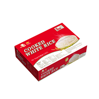 High Quality Instant Microwavable Ready-to-Cook Precooked Rice 210g with 9 Months Shelf Life for Fast Meal Preparation
