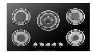 Cuisinière à gaz <span class=keywords><strong>LG</strong></span> Quality HUAZOS 5 brûleurs, plaque de cuisson en verre trempé épaissi et fonte, compatible GPL/GN, allumage électronique - Product Image 6