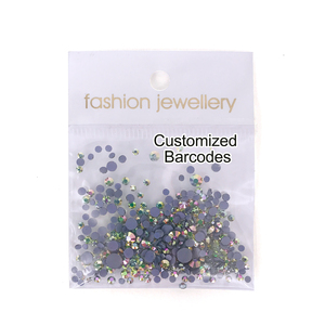 Ss6 Ss8 Ss10 Ss12 Ss16 Ss20 Ss30 Nicht Hotfix Harz Flache Glas-Strasssteine für Halloween und Weihnachten im Großhandel - Product Image 4