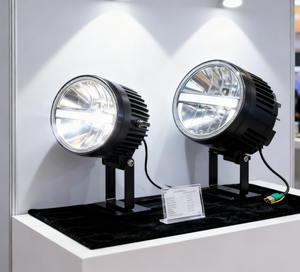 Patrón <span class=keywords><strong>de</strong></span> flash Faro LED redondo <span class=keywords><strong>de</strong></span> 7 pulgadas con función estroboscópica y <span class=keywords><strong>señal</strong></span> <span class=keywords><strong>de</strong></span> <span class=keywords><strong>emergencia</strong></span> - Product Image 2