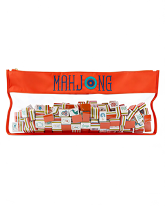 NatuGift - Ensemble de Mahjong américain personnalisé à 4 couches - 160 tuiles en acrylique imprimées léopard et tortue, pliable, durable, cadeau de luxe pour femmes - Product Image 6