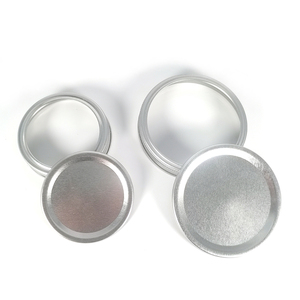 Fabrika Satışı Çevre Dostu Yeniden Kullanılabilir Hafif 70mm 86mm Gümüş/Altın Gıda Sınıfı Teneke Vidalı Kapaklı Konserve Kavanoz Kapakları - Product Image 1