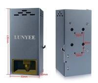 LY True Power 20W modul Laser biru 450nm, untuk DIY Laser pemotong ukiran kayu alat kerja 24V maks 3a-3, 5A pompa bantuan udara