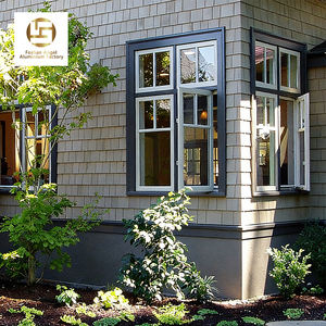 Finestra a Battente Moderna Certificata Energy Star, Design Contemporaneo, Telaio in Lega di Alluminio, Finestra Pieghevole per Casa, Camera da Letto, Hotel - Product Image 1