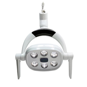 Dental Integrated Chair Shadowless LED Cold Light Oral Surgical Lamp Dual Color Adjustable Brightness Ceiling Mount - Product Image 1