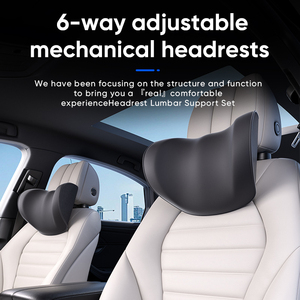 Waytogrow Bằng Sáng Chế Thiết Kế A09 W Hình Dạng Bộ Nhớ Bọt Phổ Xe Cổ Gối Cho Cổ Đầu Hỗ Trợ - Product Image 4